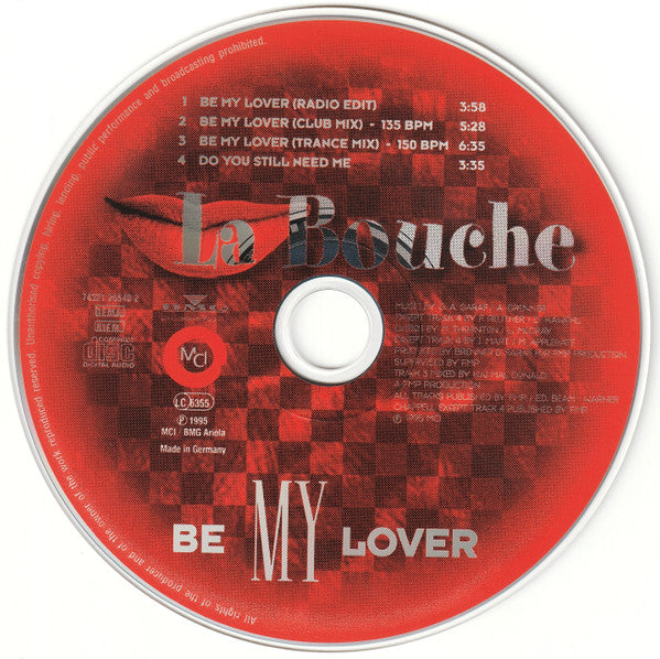 La Bouche : Be My Lover (CD, Maxi)