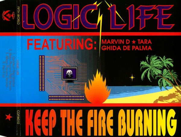 Logic Life : Keep The Fire Burning (CD, Maxi)
