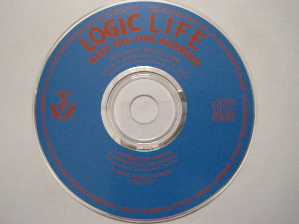 Logic Life : Keep The Fire Burning (CD, Maxi)