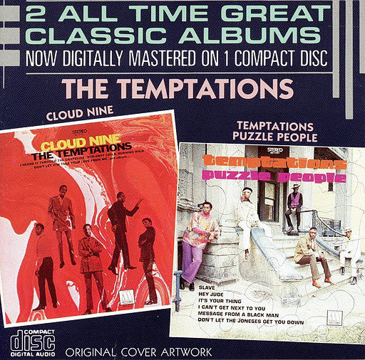 The Temptations : Cloud Nine / Puzzle People (CD, Comp)