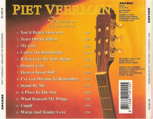 Piet Veerman : Dreams (To Remember) (CD, Album)