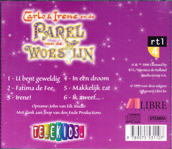 Carlo & Irene : De Parel Van De Woestijn (CD, Album)