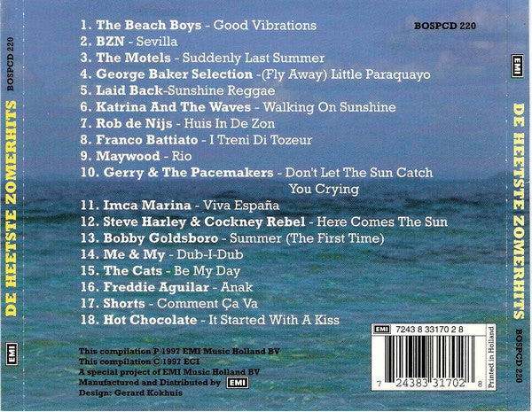 Various : De Heetste Zomerhits (CD, Comp, Club)