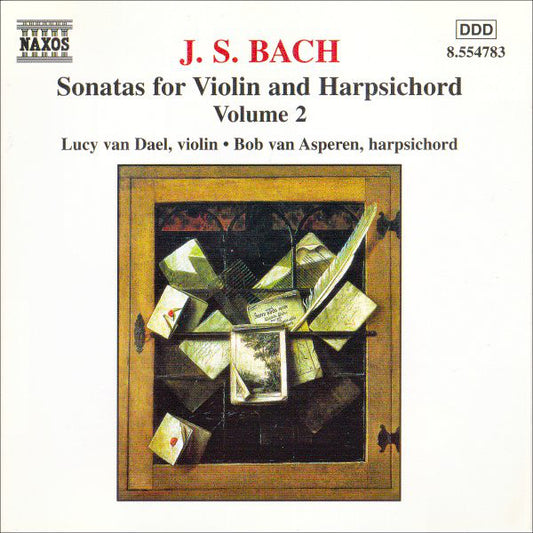 Johann Sebastian Bach - Lucy van Dael • Bob van Asperen : Sonatas For Violin And Harpsichord, Volume 2 (CD, Album)