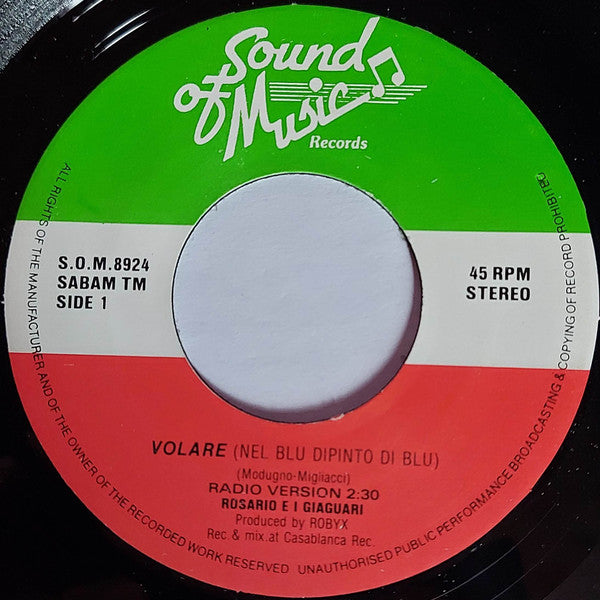 Rosario E I Giaguari : Volare (7")