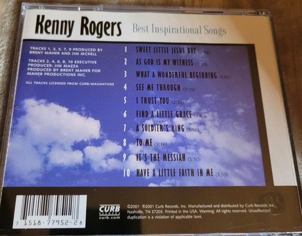 Kenny Rogers : Best Inspirational Songs (CD, Comp)