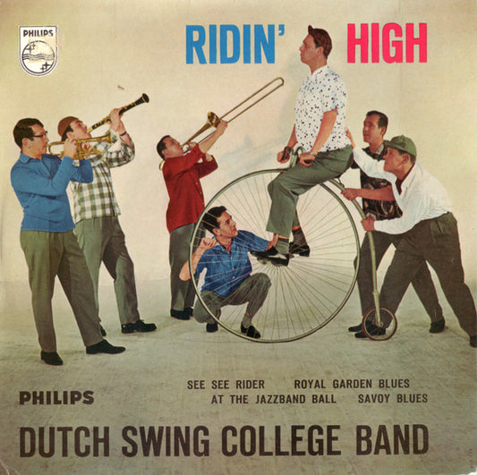 The Dutch Swing College Band : Ridin' High (7")