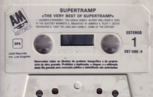Supertramp : The Very Best Of Supertramp (Cass, Comp)