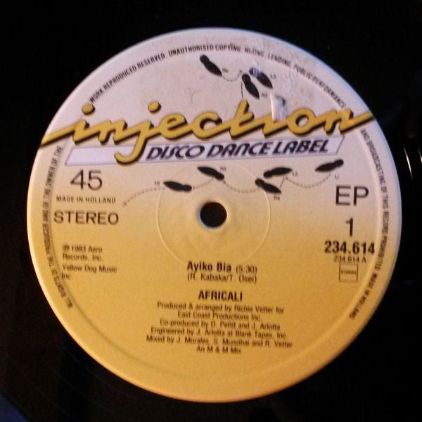 Africali : Ayiko Bia (12")