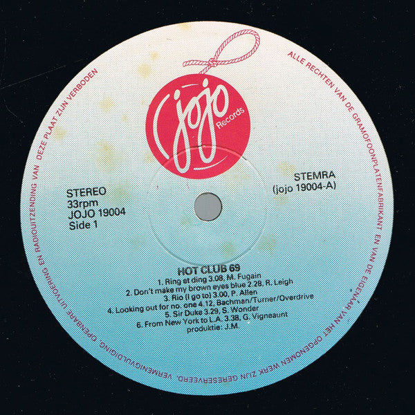 Hot Club 69 : 1969 - 1979 (LP)