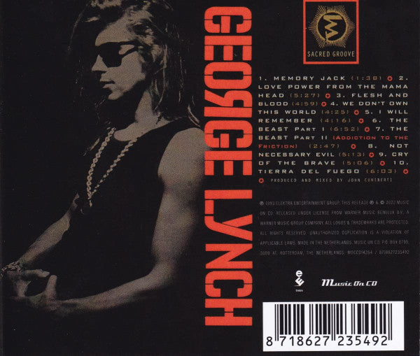 George Lynch : Sacred Groove (CD, Album, RE)