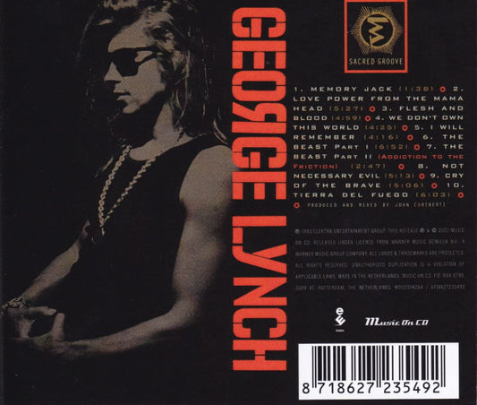 George Lynch : Sacred Groove (CD, Album, RE)