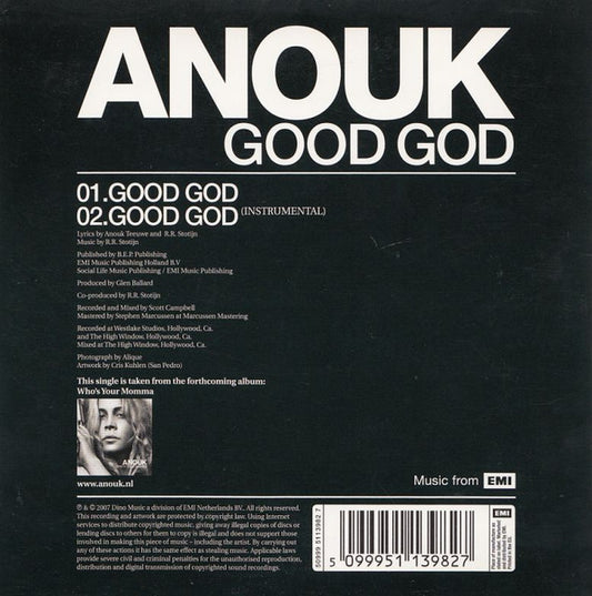 Anouk : Good God (CD, Single)