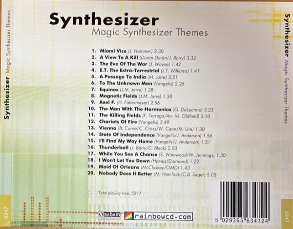 Various : Synthesizer Magic Synthesizer Themes (CD, Album, Comp)