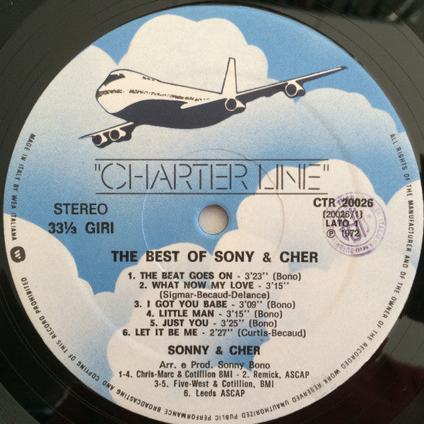 Sonny & Cher : The Best Of Sonny & Cher (LP, Comp, RE)