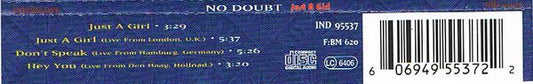 No Doubt : Just A Girl (CD, Single)