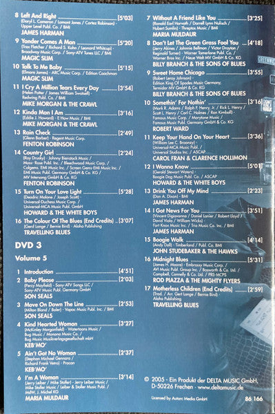 Various : Chicago Blues Live (3xDVD-V)