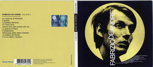 Fabrizio De André : Volume 3 (CD, Album, RE, Dig)