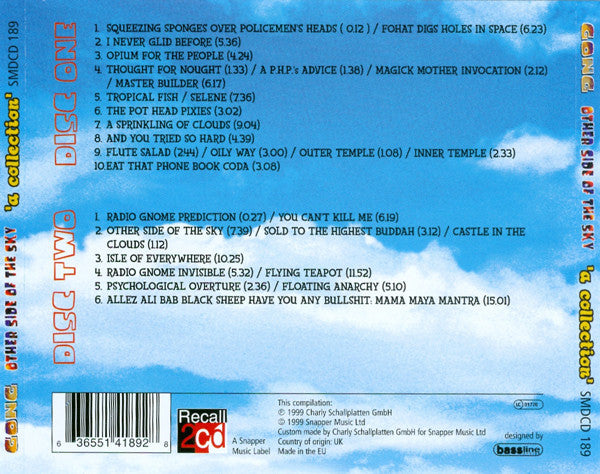 Gong : Other Side Of The Sky 'A Collection' (2xCD, Comp, RE)