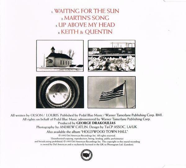 The Jayhawks : Waiting For The Sun (CD, Single)