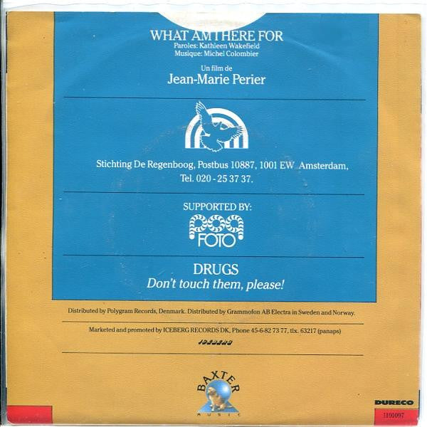 Sally Dworsky : What Am I Here For (7", Single)