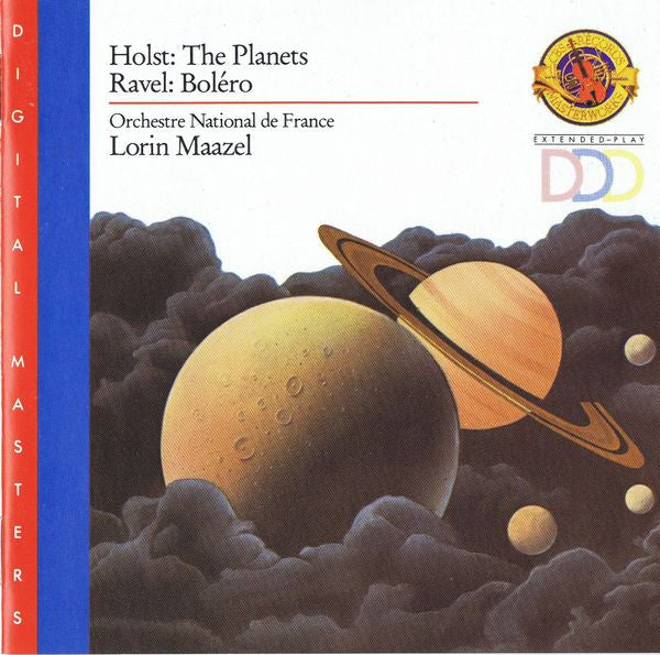 Gustav Holst : Maurice Ravel : Orchestre National De France, Lorin Maazel : The Planets · Boléro (CD, RE)