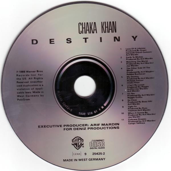 Chaka Khan : Destiny (CD, Album)
