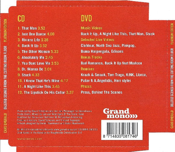 Caro Emerald : Deleted Scenes From The Cutting Room Floor (CD, Album + DVD-V + Pla)