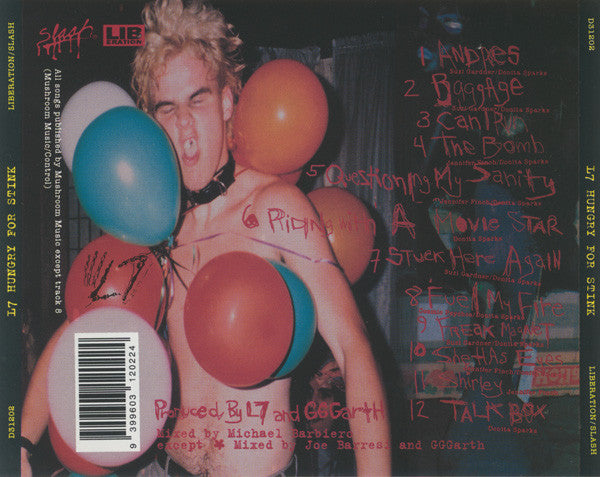 L7 : Hungry For Stink (CD, Album)