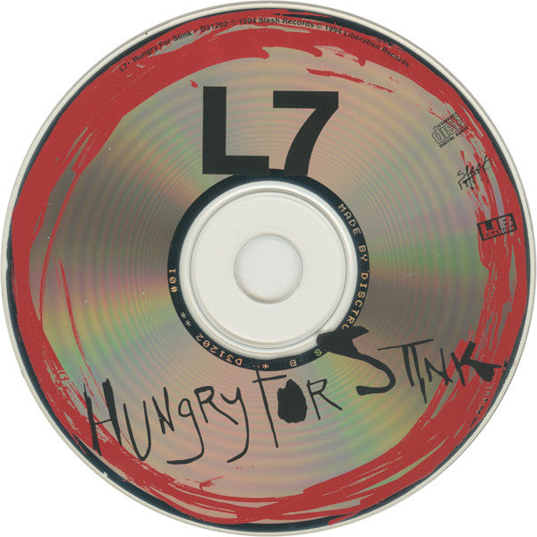 L7 : Hungry For Stink (CD, Album)