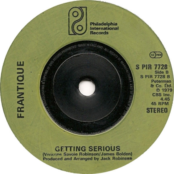 Frantique : Strut Your Funky Stuff (7", Single, Inj)