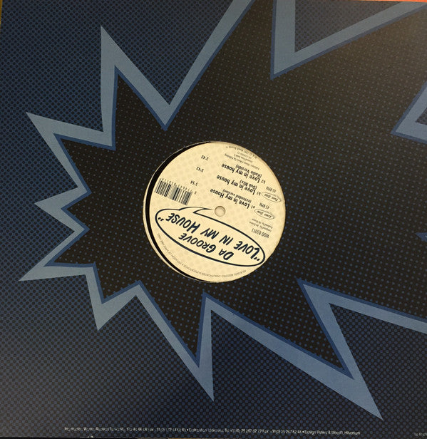 Da Groove : Love In My House (12")