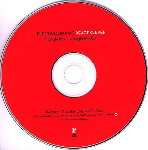 Fleetwood Mac : Peacekeeper (CD, Single, Promo)