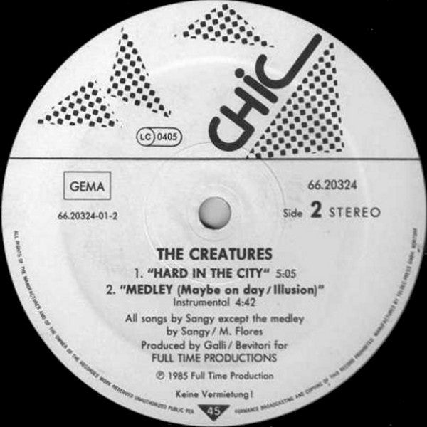 The Creatures (2) : Where You Are (12")