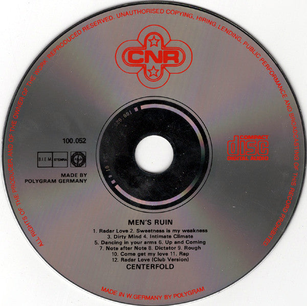 Centerfold : Man's Ruin (CD, Album)