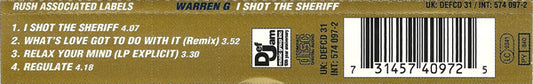 Warren G : I Shot The Sheriff (CD, Single)