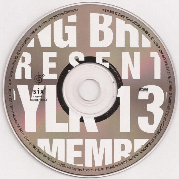King Britt Presents Sylk 130 : Re-Members Only (CD, Album)