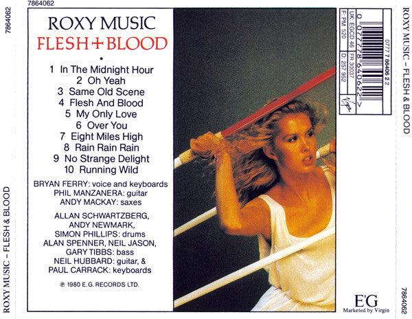 Roxy Music : Flesh + Blood (CD, Album, RE)