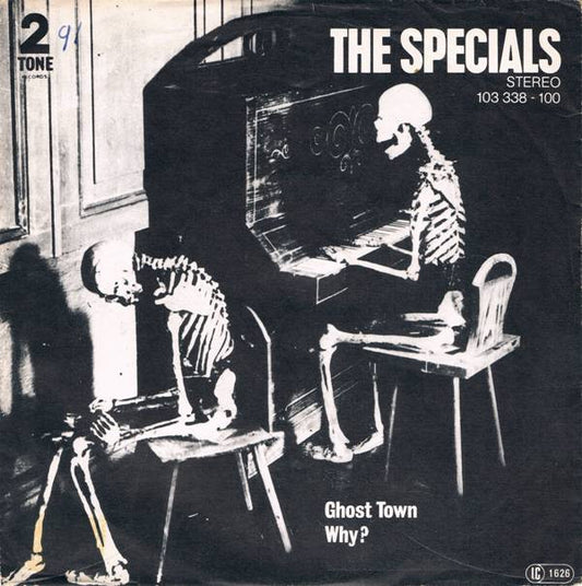 The Specials : Ghost Town (7", Single)