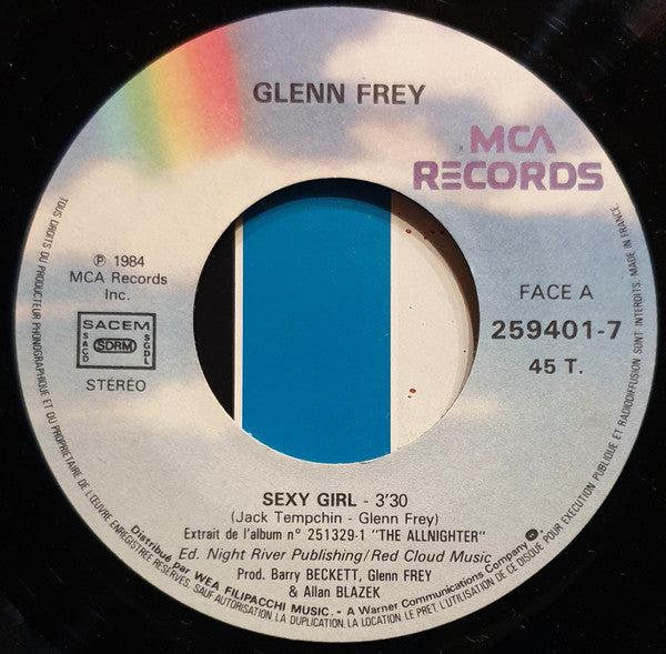 Glenn Frey : Sexy Girl (7", Single)