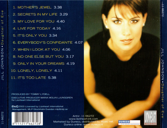 Jill Johnson : Daughter Of Eve (CD, Album)