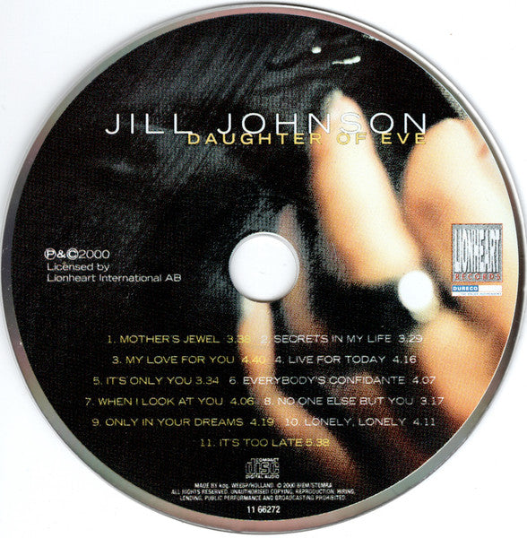 Jill Johnson : Daughter Of Eve (CD, Album)
