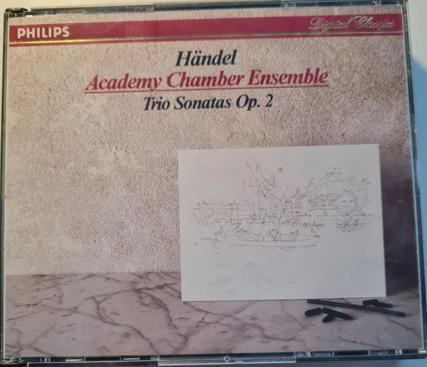 Georg Friedrich Händel - Academy Of St. Martin-in-the-Fields Chamber Ensemble : Trio Sonatas Op. 2 (2xCD, Album)