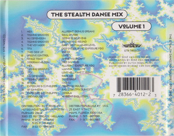 Various : The Stealth Dance Mix Volume 1 (CD, Comp, Mixed)