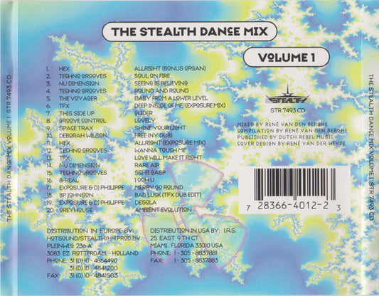 Various : The Stealth Dance Mix Volume 1 (CD, Comp, Mixed)