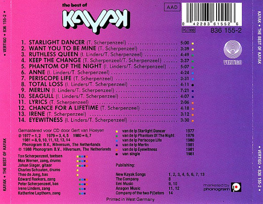 Kayak : The Best Of Kayak (CD, Comp, RE)