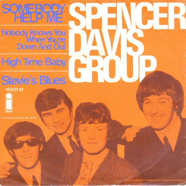 The Spencer Davis Group : Somebody Help Me (7", EP)