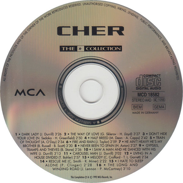 Cher : The ★ Collection (CD, Comp)