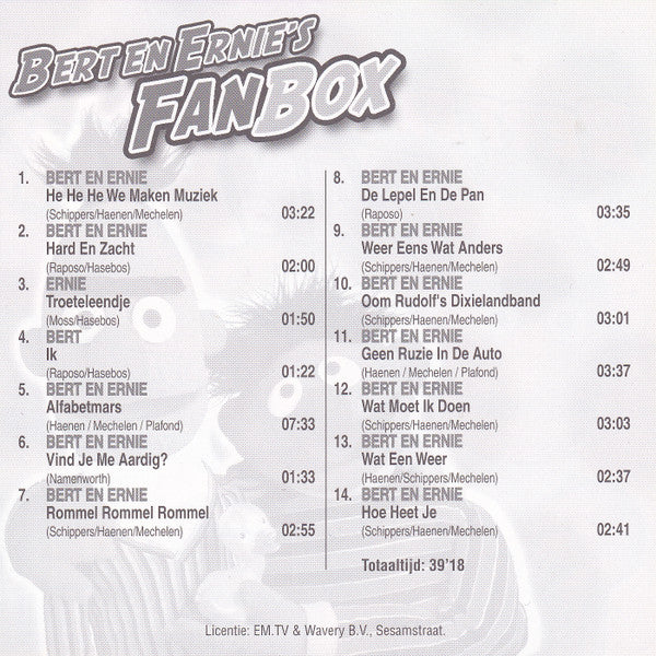 Bert & Ernie : Bert & Ernie's Fanbox (3xCD, Comp)