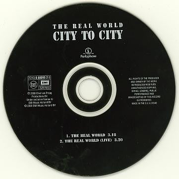 City To City : The Real World (CD, Single, Car)